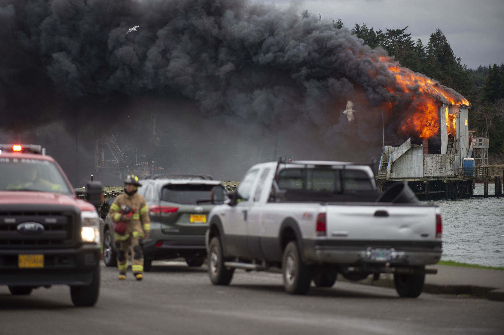 Charleston Ice House Fire